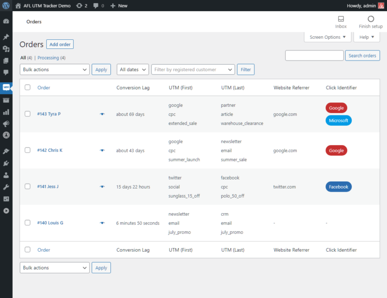 AFL UTM Tracker Review: First-Party Conversion Attribution for Gravity ...